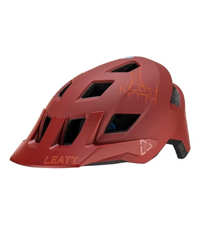 LEATT HELMET MTB ALLMTN 1.0 CYAN BLUE