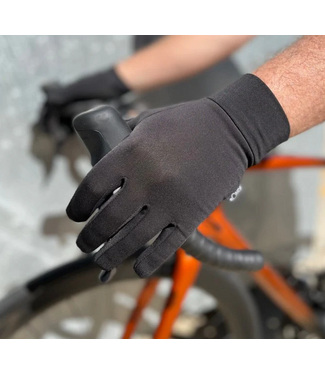 RONDE Winter Cycling  Full Finger Glove Black