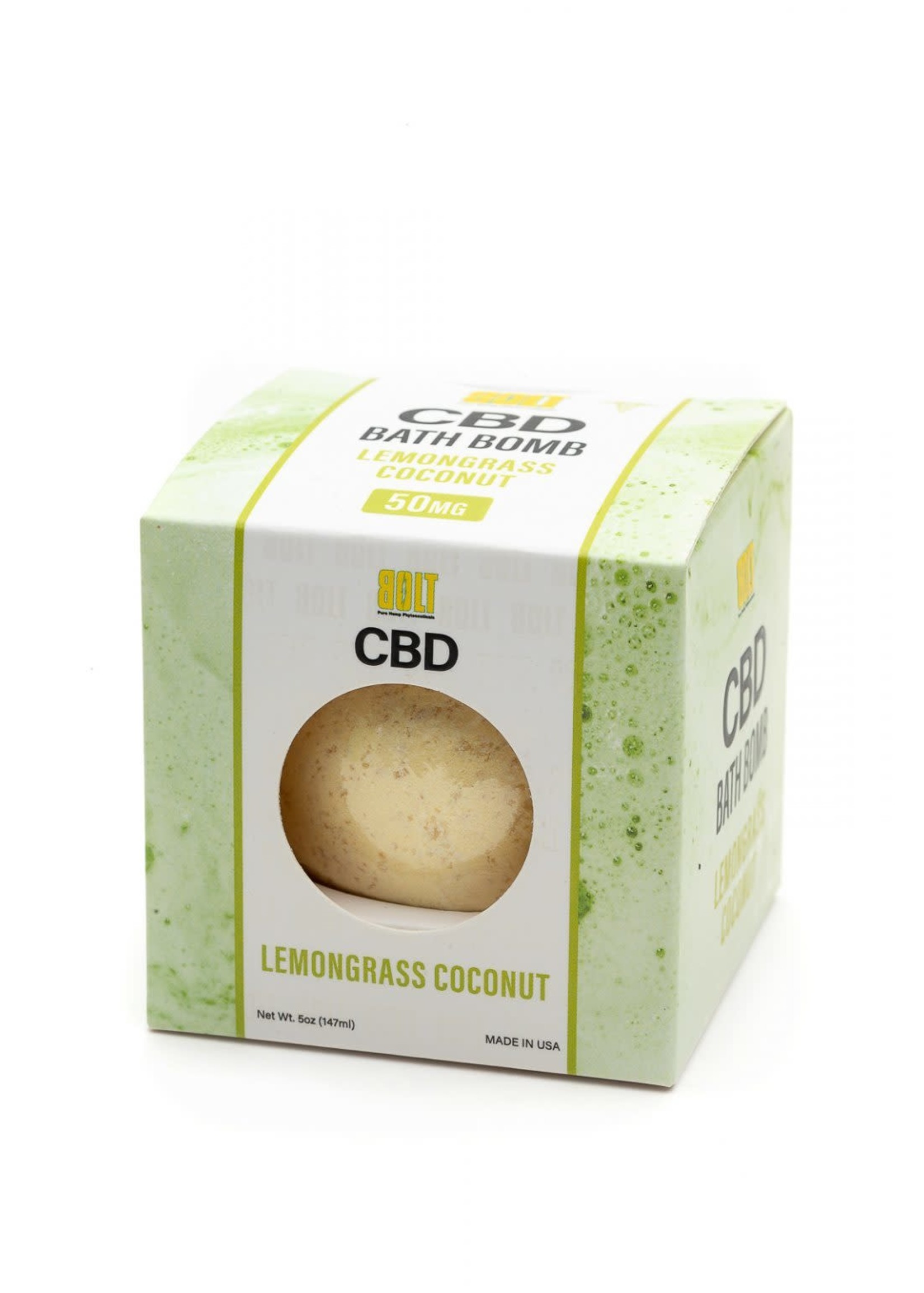 Bolt CBD Bolt CBD Bath Bomb Lemongrass Coconut