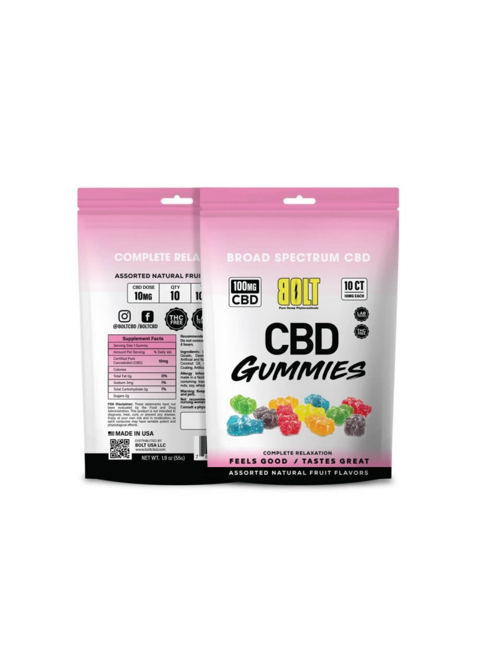 Bolt CBD Bolt Gummy Bags