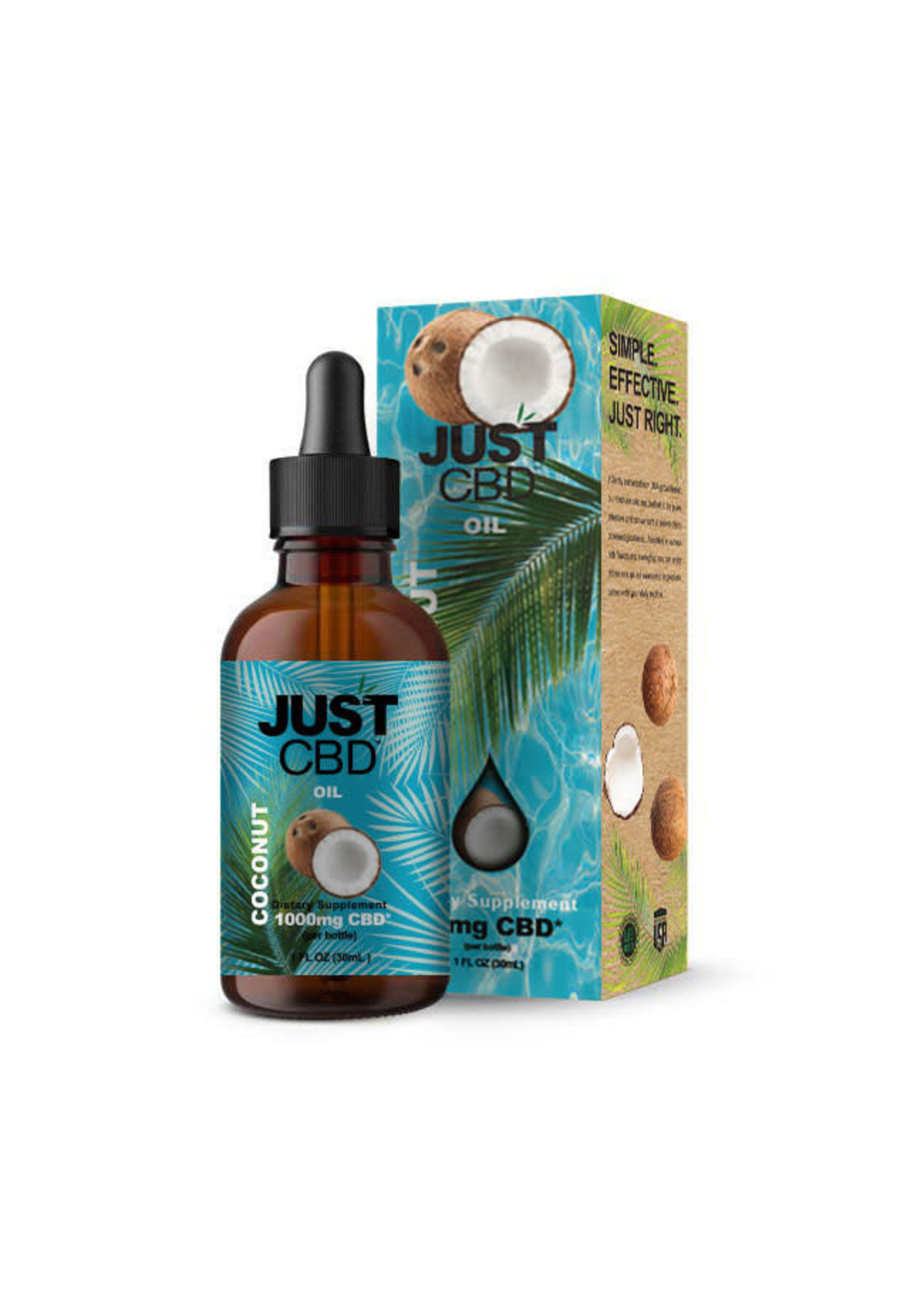 cbdMD JustCBD Coconut Tincture