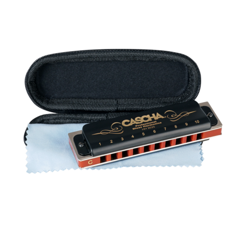 Cascha Music Cascha Professional Blues Harmonica in C