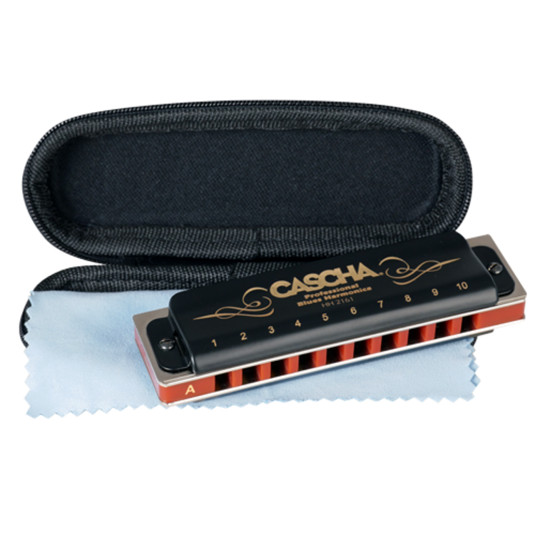 Cascha Music Cascha Professional Blues Harmonica in A