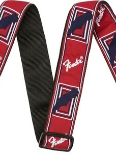 Fender Fender Monogrammed Guitar Strap - Red White and Blue