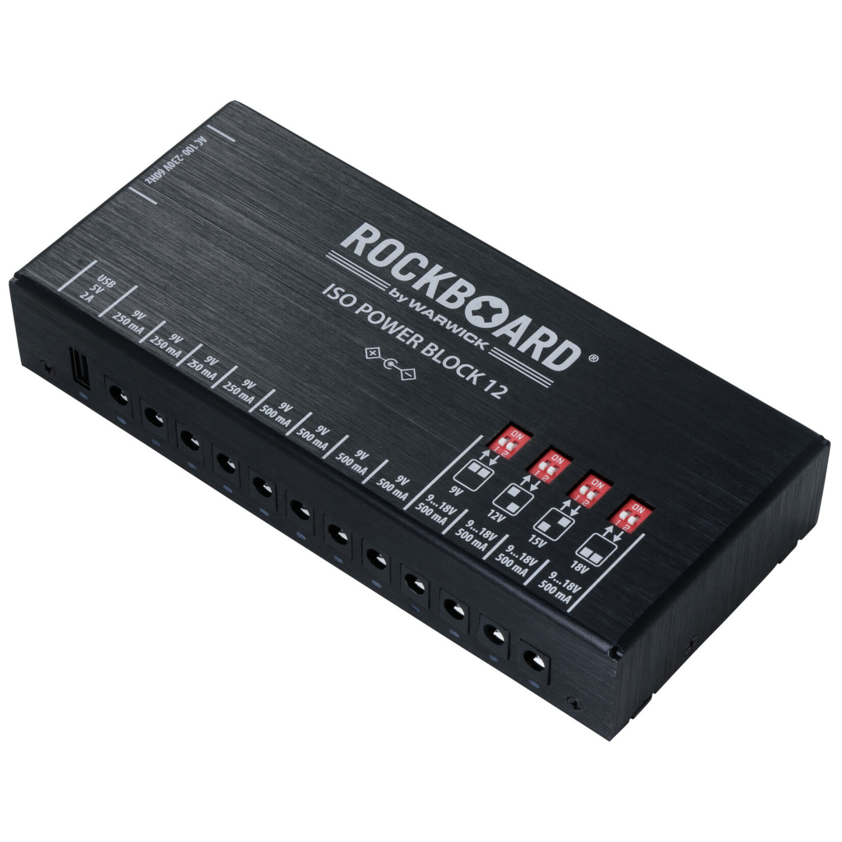 Rockboard RockBoard ISO Power Block V12 IEC - Isolated Multi Power Supply
