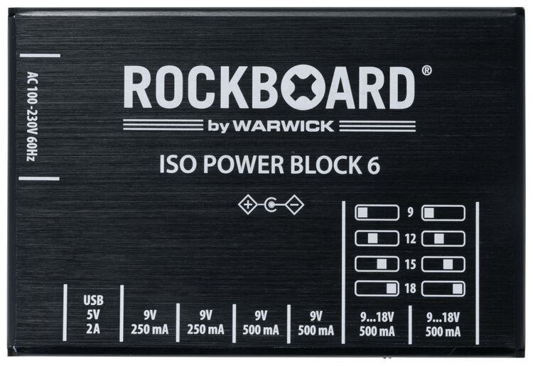Rockboard RockBoard ISO Power Block V6 IEC - Isolated Multi Power Supply