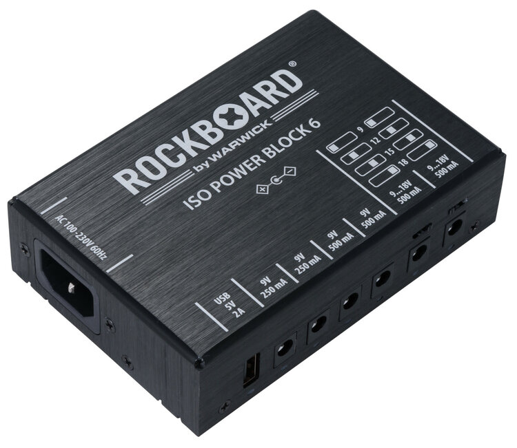 Rockboard RockBoard ISO Power Block V6 IEC - Isolated Multi Power Supply