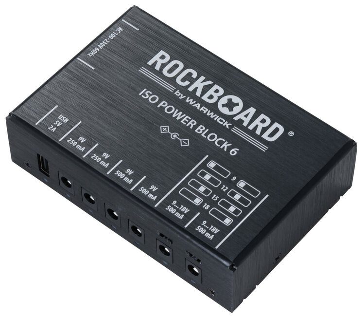 Rockboard RockBoard ISO Power Block V6 IEC - Isolated Multi Power Supply