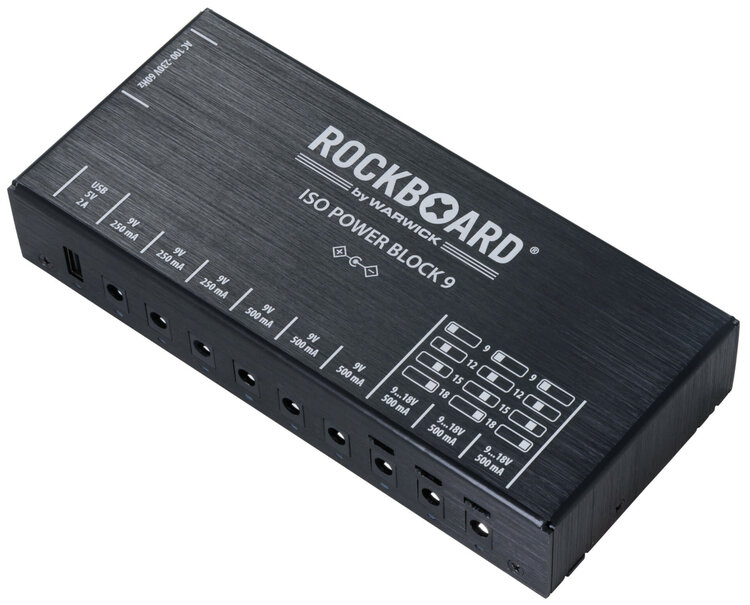 Rockboard RockBoard ISO Power Block V9 IEC - Isolated Multi Power Supply