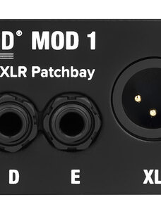 Rockboard RockBoard MOD 1 V2 - All-in-One TRS & XLR, IEC & Barrel Patchbay