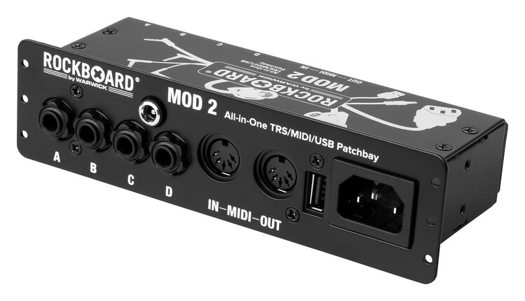 Rockboard RockBoard MOD 2 V2 - All-in-One TRS, MIDI & USB Patchbay