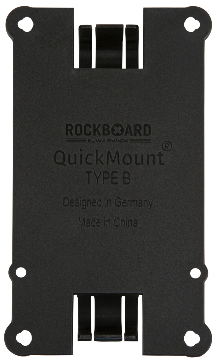 Rockboard RockBoard QuickMount Type B - Pedal Mounting Plate For Standard Single Pedals