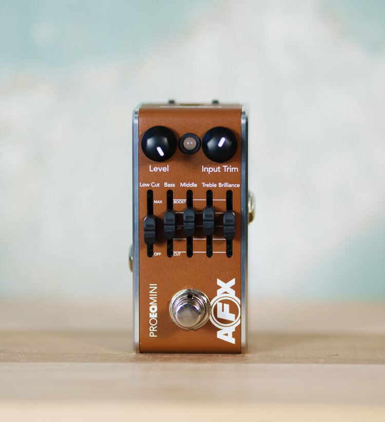 Fishman Fishman AFX Pro EQ Mini Acoustic Preamp and EQ Pedal