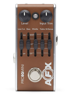 Fishman Fishman AFX Pro EQ Mini Acoustic Preamp and EQ Pedal