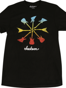 Jackson Jackson Guitars Shapes T-Shirt - Size Large