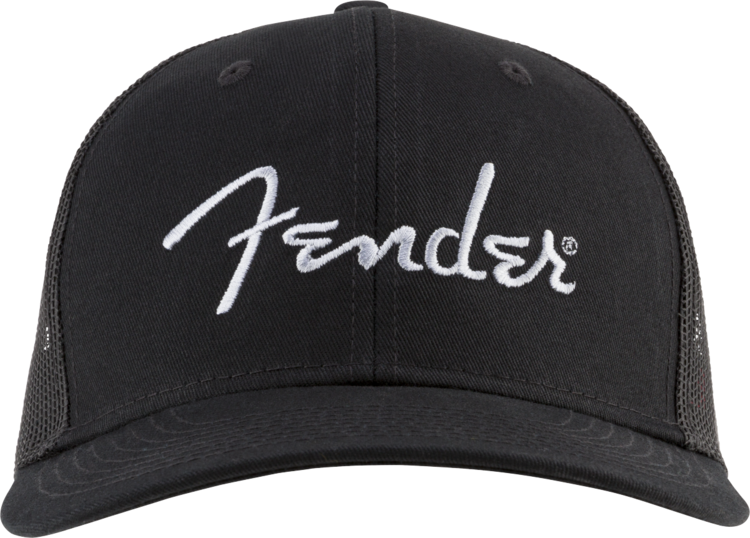 Fender Fender Silver Logo Snapback Hat - One Size Fits Most