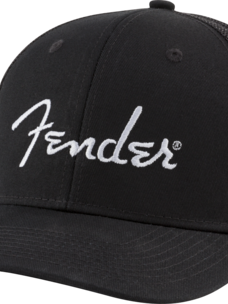 Fender Fender Silver Logo Snapback Hat - One Size Fits Most