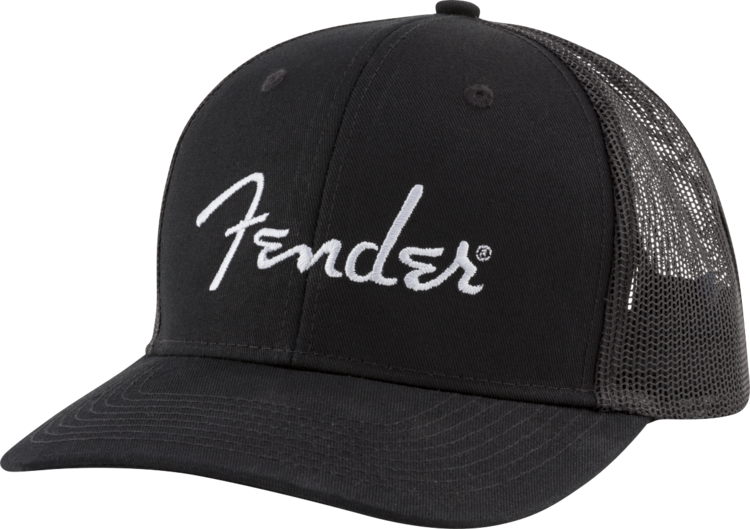 Fender Fender Silver Logo Snapback Hat - One Size Fits Most