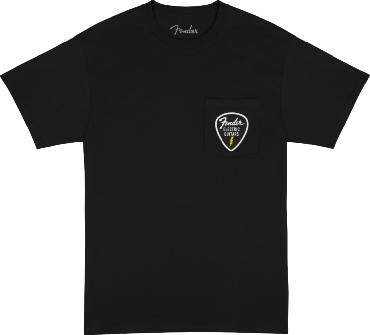 Fender Fender Pick Patch Pocket T-Shirt - Black - Size XL