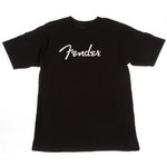 Fender Fender Spaghetti Logo T-Shirt - Black - Size Medium