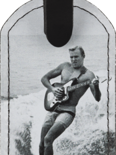 Fender Fender Vintage Ad Luggage Tag