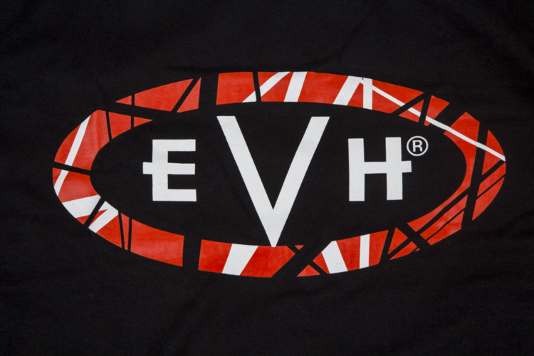 EVH EVH Logo T-Shirt - Black - Size Large