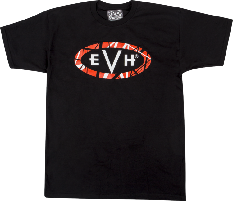 EVH EVH Logo T-Shirt - Black - Size Large