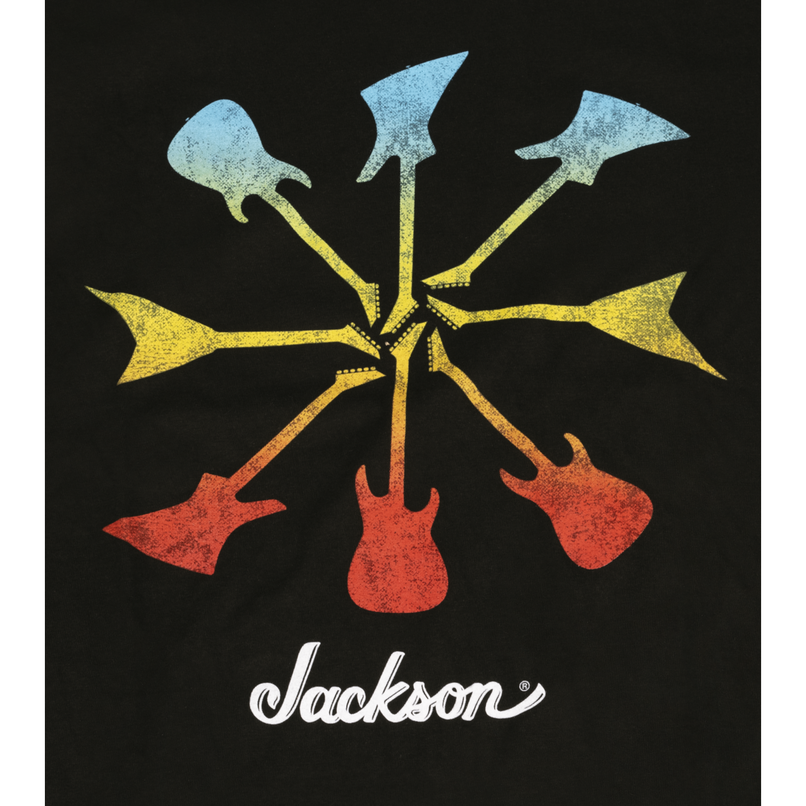 Jackson Jackson Guitars Shapes T-Shirt - Size XL