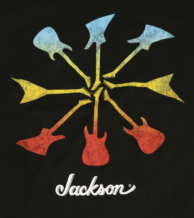 Jackson Jackson Guitars Shapes T-Shirt - Size XL