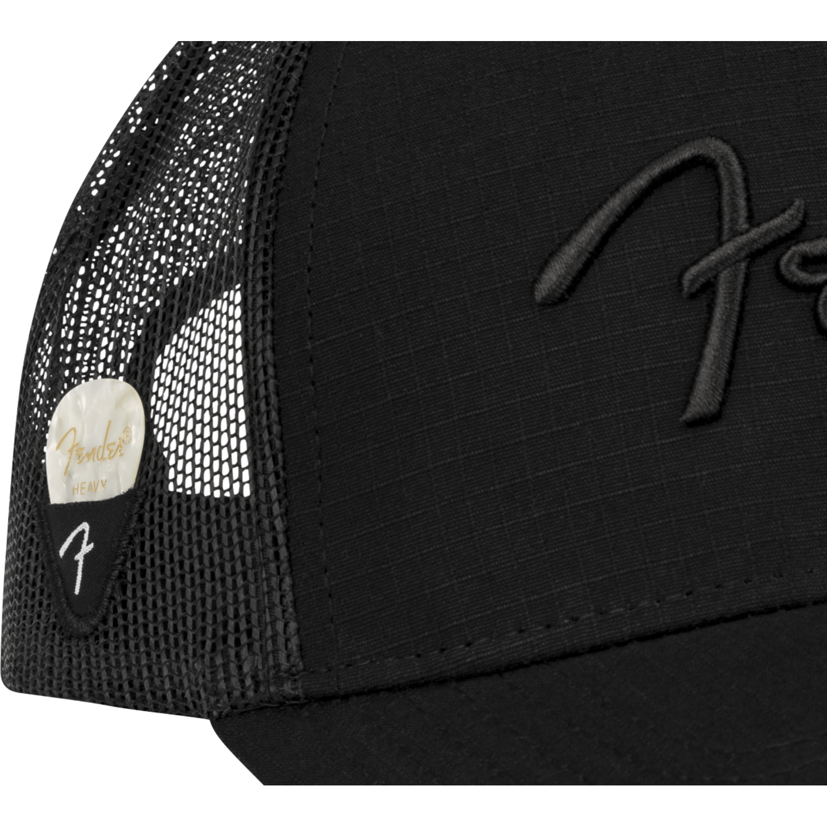 Fender Fender Snap Back Pick Holder Hat - Black