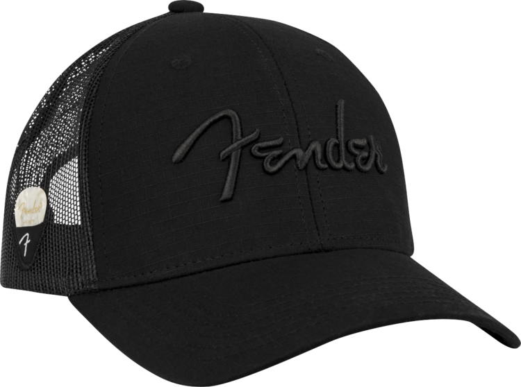 Fender Fender Snap Back Pick Holder Hat - Black