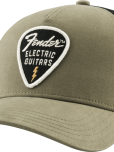 Fender Fender Snap Back Pick Patch Hat - Olive