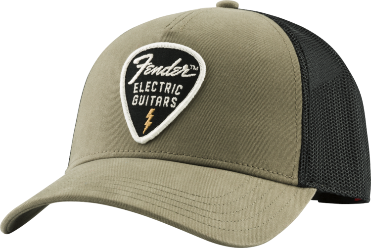 Fender Fender Snap Back Pick Patch Hat - Olive