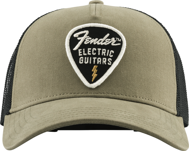 Fender Fender Snap Back Pick Patch Hat - Olive