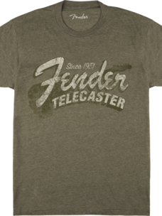 Fender Fender "Since 1951 Telecaster" T-Shirt - Military Heather Green - Size XL