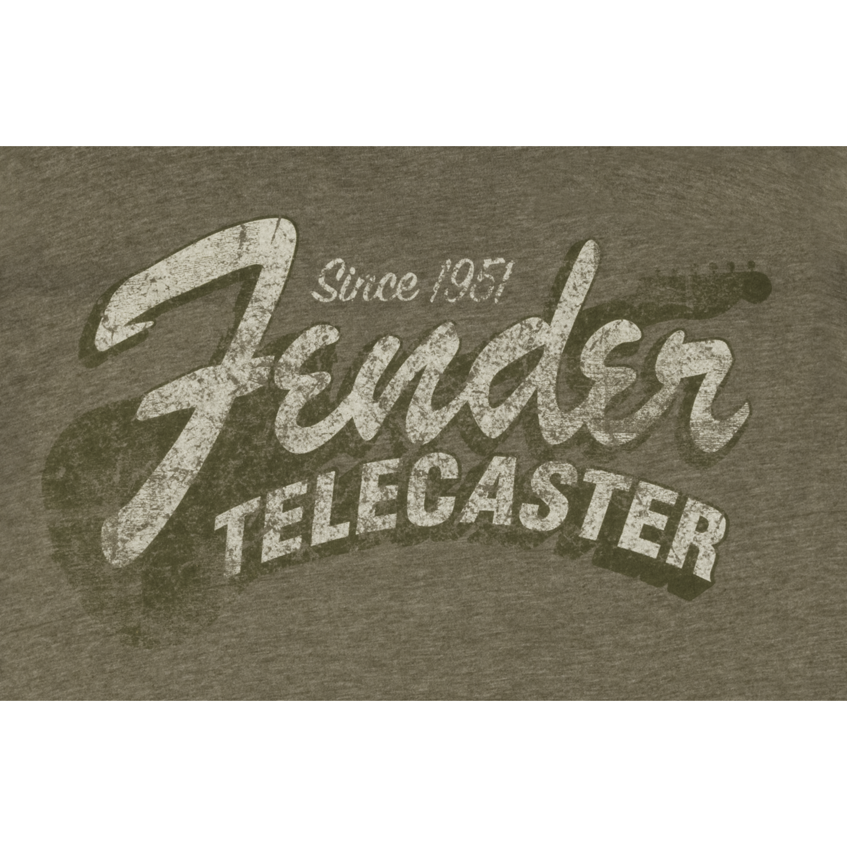 Fender Fender "Since 1951 Telecaster" T-Shirt - Military Heather Green - Size Large