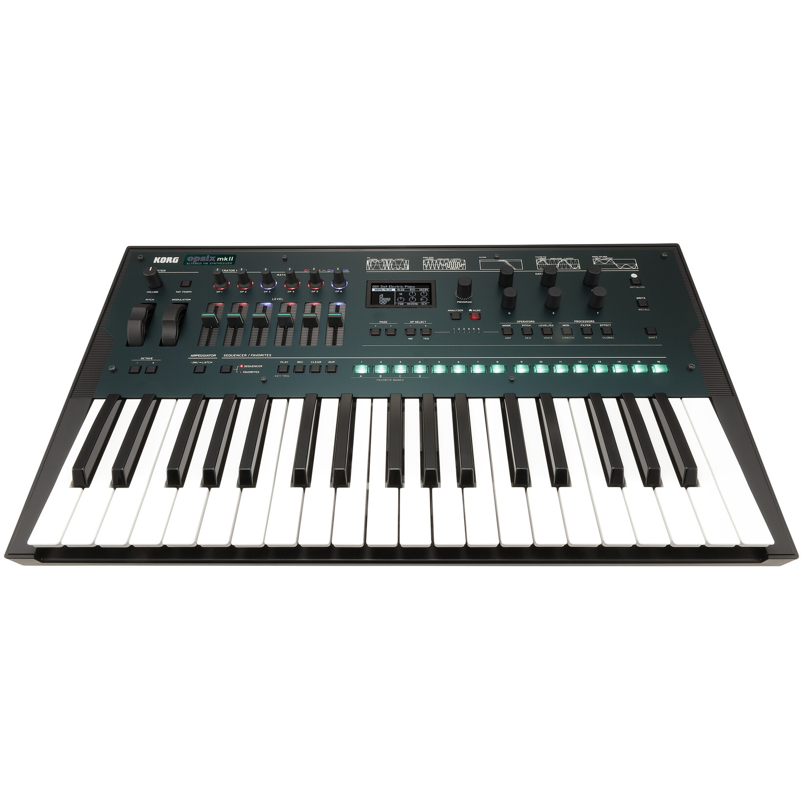 Korg Korg Opsix mkii 37-Key Altered FM Synthesizer - Blue / Black