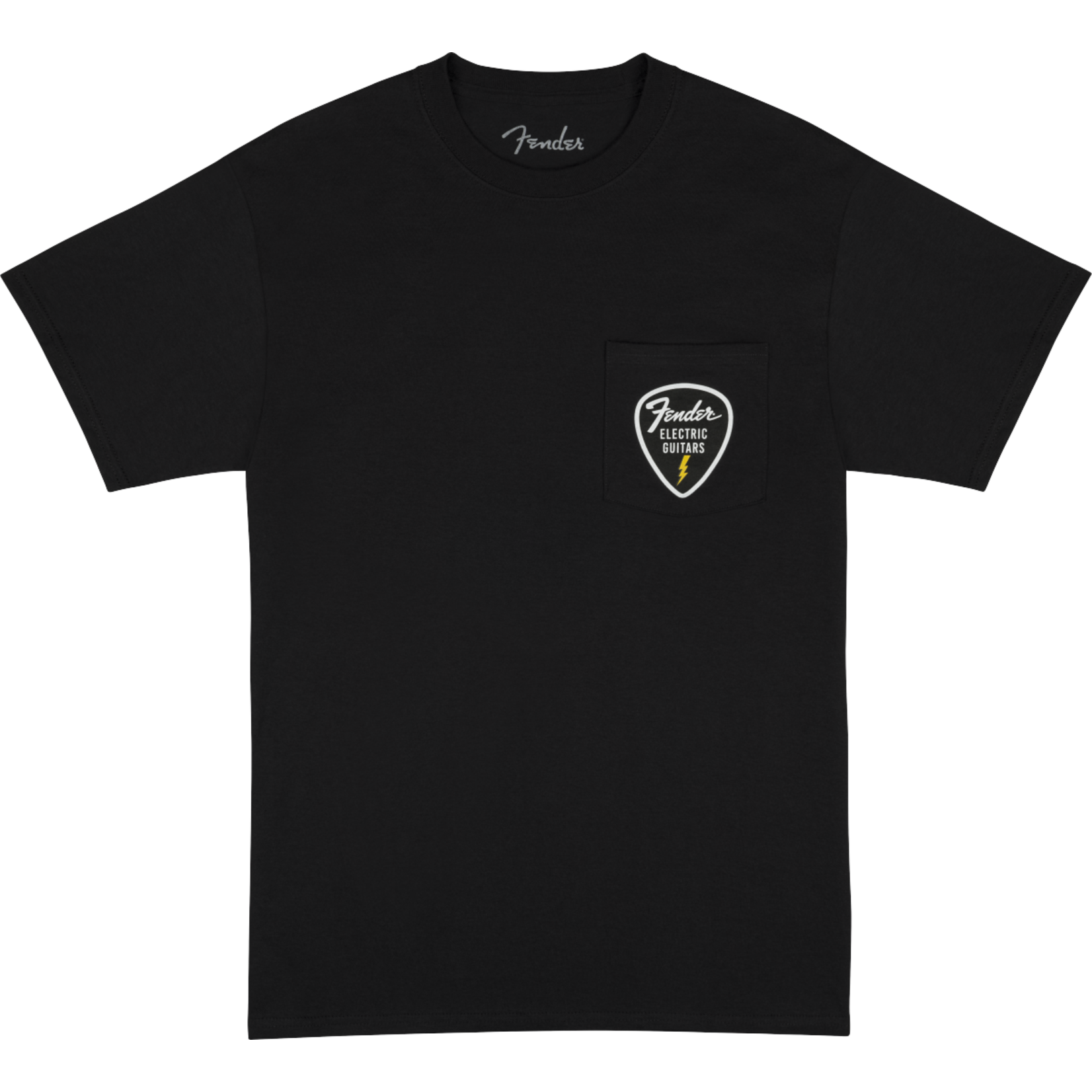 Fender Fender Pick Patch Pocket T-Shirt - Black - Size Large