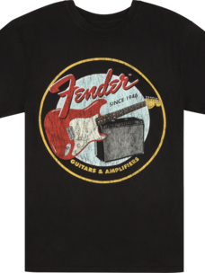 Fender Fender 1946 Guitars & Amplifiers T-Shirt - Size XL