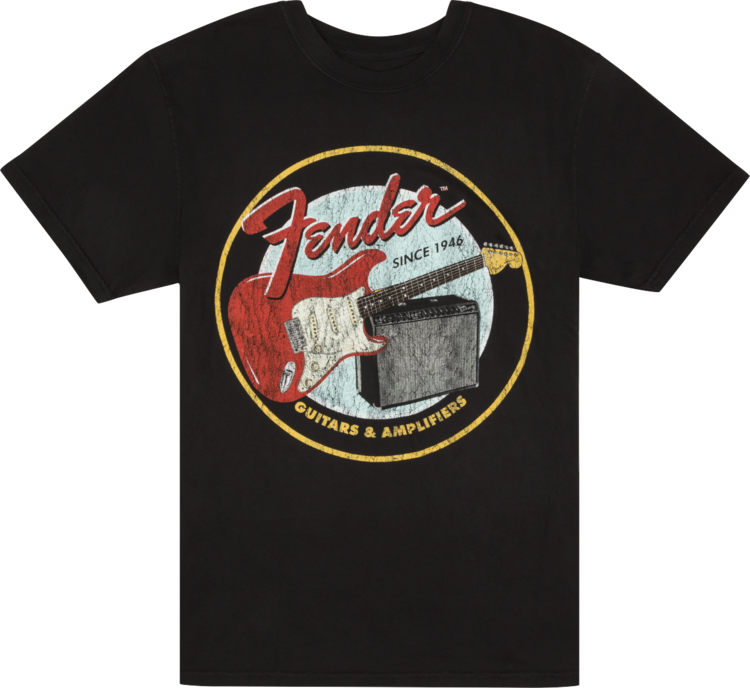 Fender Fender 1946 Guitars & Amplifiers T-Shirt - Size XL