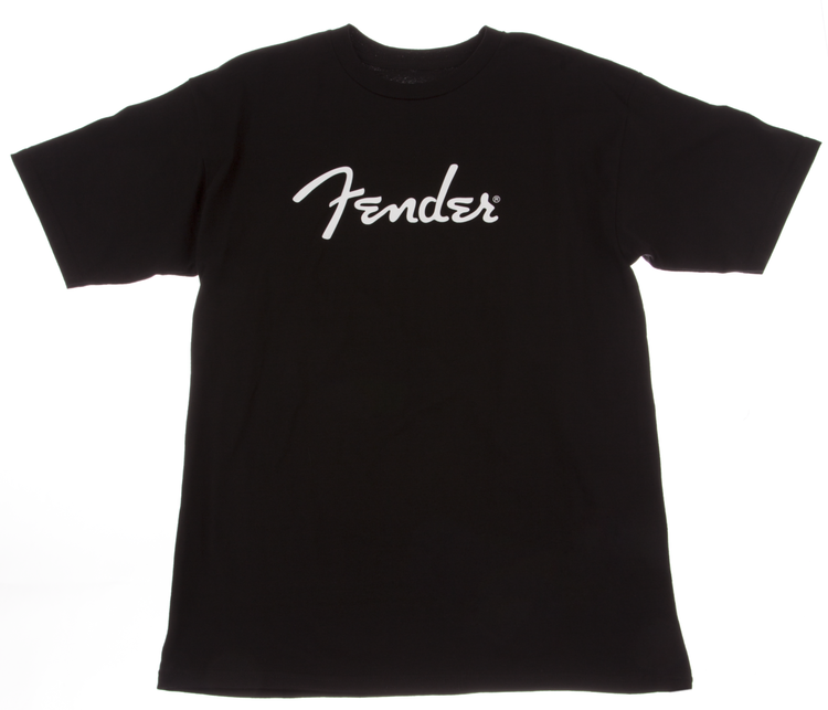 Fender Fender Spaghetti Logo T-Shirt - Black - Size XL