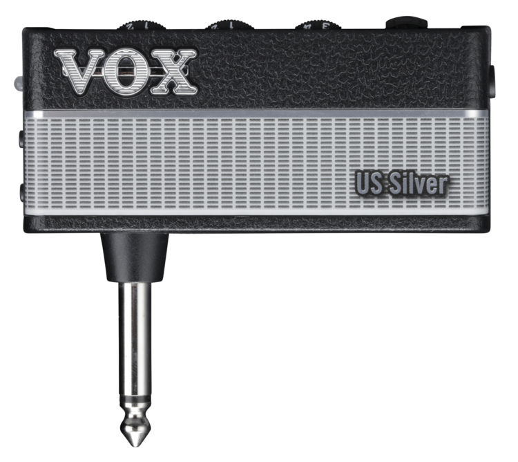 Vox Vox amPlug 3 US Silver Battery-Powered Guitar Headphone Amplifier - Black / Silver