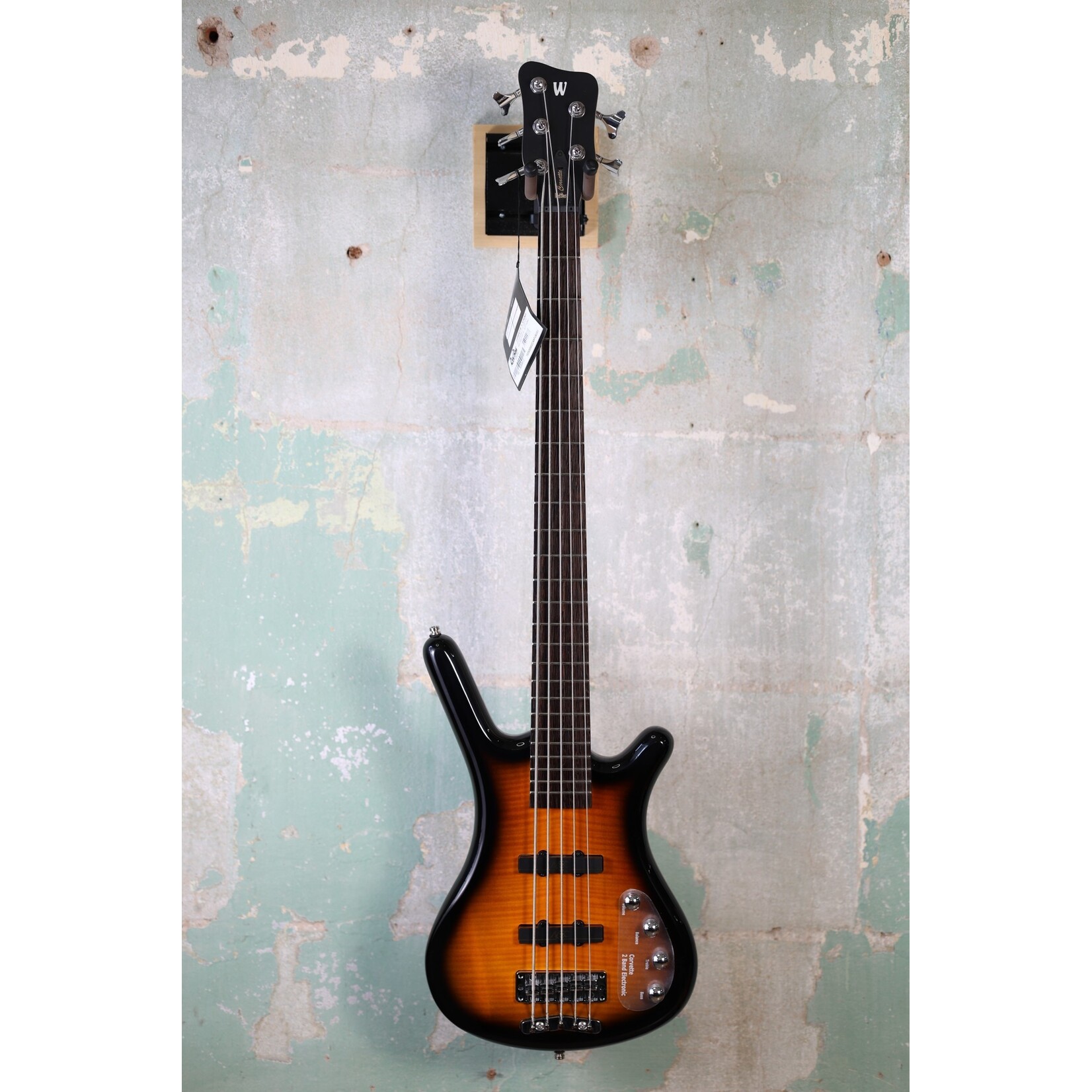 Warwick Warwick RockBass Corvette Classic 5-String Bass Guitar - Almond Burst