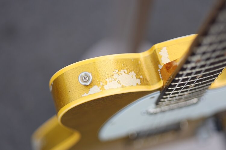 Karge Karge T Electric Guitar 2022 - Heavy Relic Gold