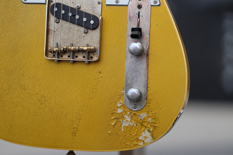 Karge Karge T Electric Guitar 2022 - Heavy Relic Gold