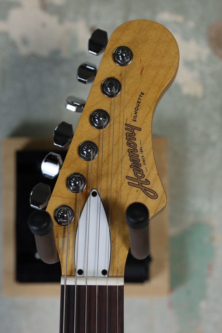 Harmony B-Stock Harmony Silhouette Bigsby with Rosewood Fretboard - Burgundy