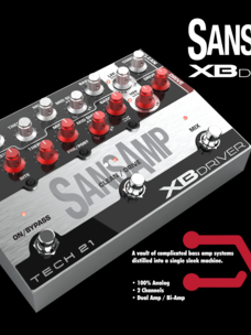 Tech 21 Tech 21 XB Driver Bass Dual Amp / Bi-Amp / DI