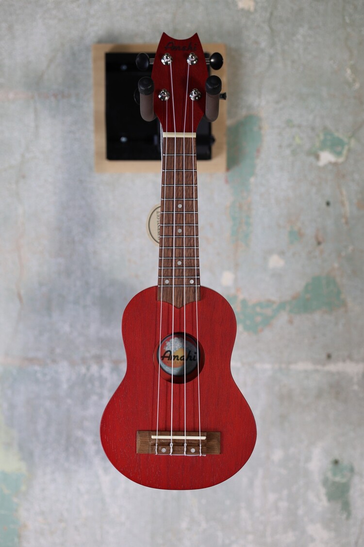 Amahi Amahi 17" UK-110RD Sopranino Ukulele - Red