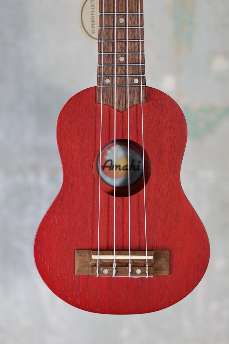 Amahi Amahi 17" UK-110RD Sopranino Ukulele - Red