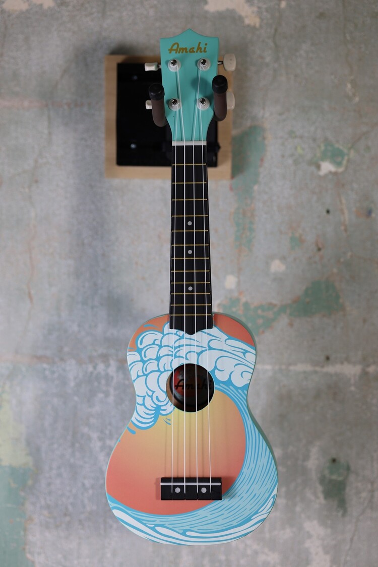Amahi Amahi Ocean Wave Soprano Ukulele